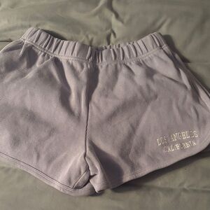 Brandy Melville Light Purple Athletic Shorts